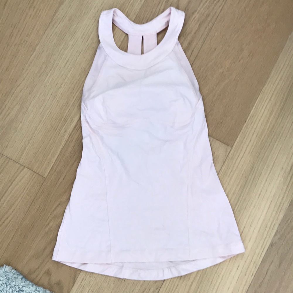 Lulu lemon pink tank, sz2